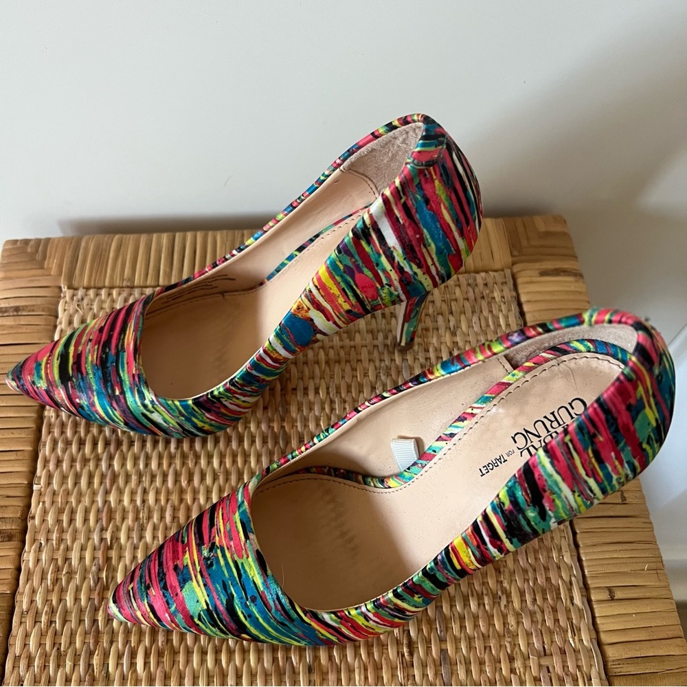 Colorful Pump Heels - Picture 2 of 3